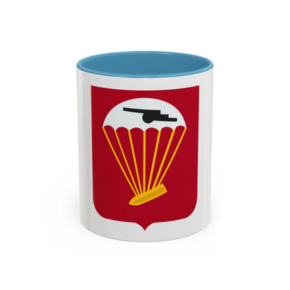 456th Airborne Field Artillery Battalion v2 (U.S. Army) Accent Coffee Mug