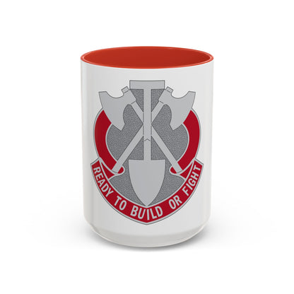 348 Engineer Group (U.S. Army) Accent Coffee Mug