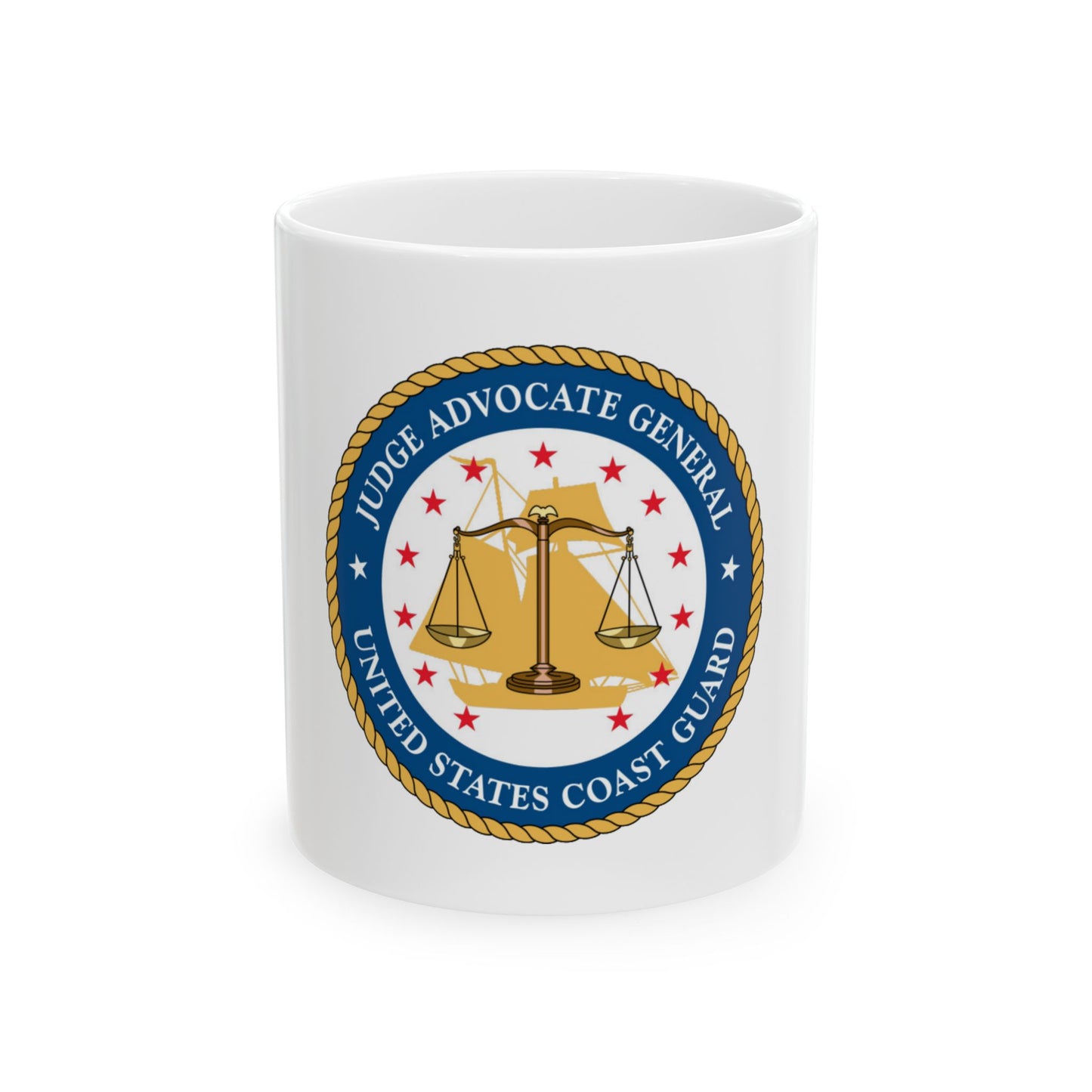 USCG Judge Advocate General (U.S. Coast Guard) White Coffee Mug