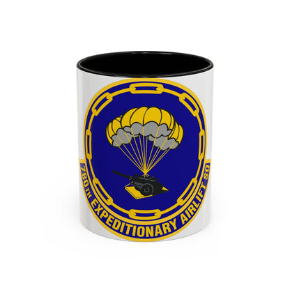 780th Expeditionary Airlift Squadron (U.S. Air Force) Accent Coffee Mug