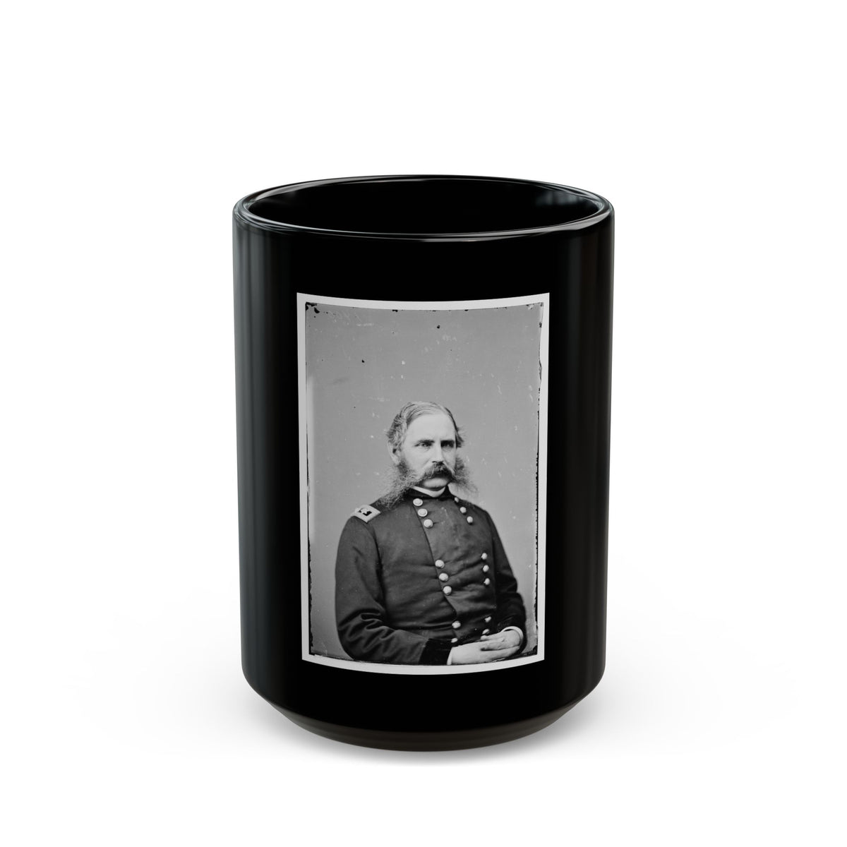 Portrait Of Maj. Gen. Christopher C. Augur, Officer Of The Federal Army (U.S. Civil War) Black Coffee Mug
