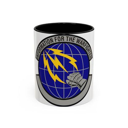 50 Communications Squadron USSF (U.S. Air Force) Accent Coffee Mug