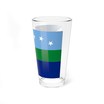 Flag of Delta Amacuro State (Venezuela) Pint Glass 16oz