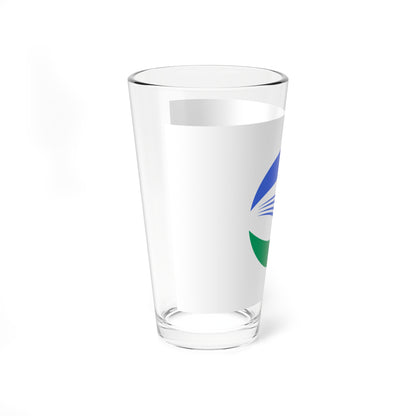Flag of Sakata Yamagata (Japan) Pint Glass 16oz