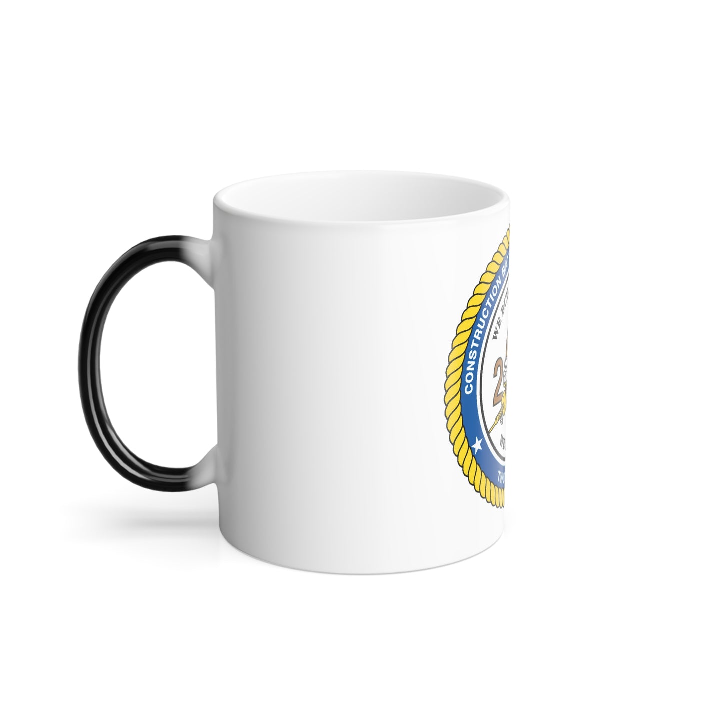 Seabee Unit 202 CBMU 202 (U.S. Navy) Color Changing Mug 11oz