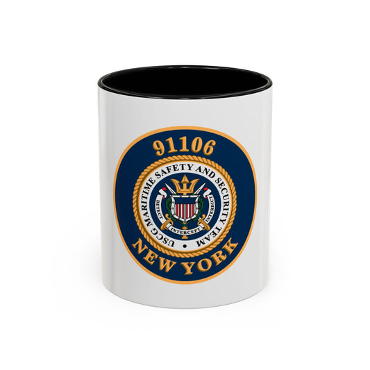 MSST New York 91106 Maritime Safety & Sec Team (U.S. Coast Guard) Accent Coffee Mug