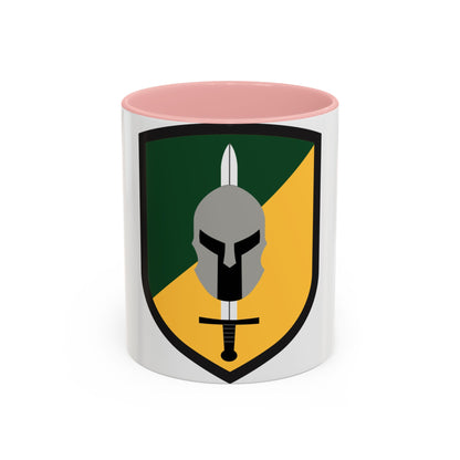 142 Military Police Brigade (U.S. Army) Accent Coffee Mug