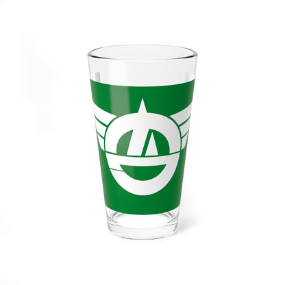Flag of Minamiminowa Nagano (Japan) Pint Glass 16oz