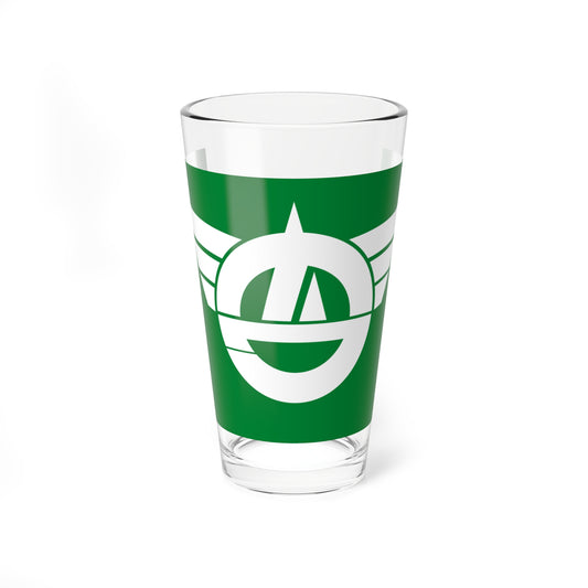 Flag of Minamiminowa Nagano (Japan) Pint Glass 16oz