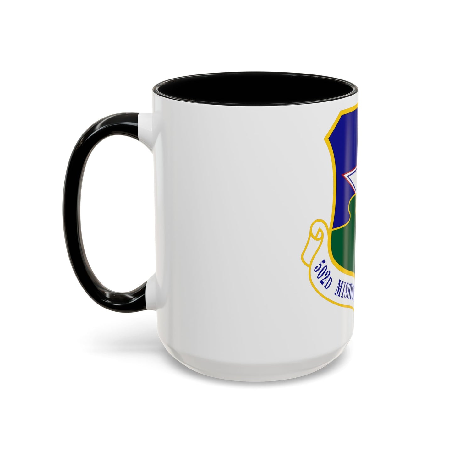 502d Mission Support Group (U.S. Air Force) Accent Coffee Mug