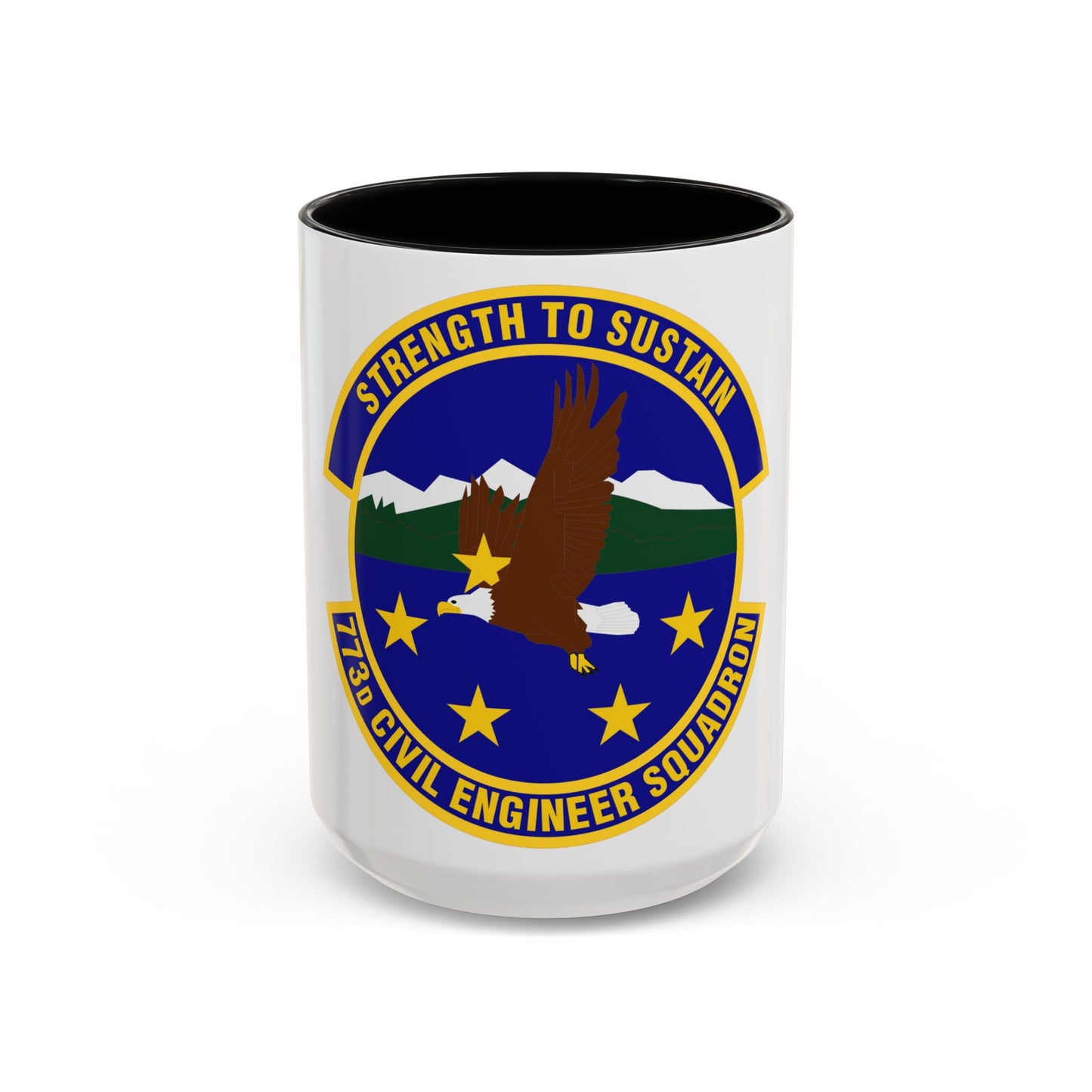 773 Civil Engineer Squadron PACAF (U.S. Air Force) Accent Coffee Mug