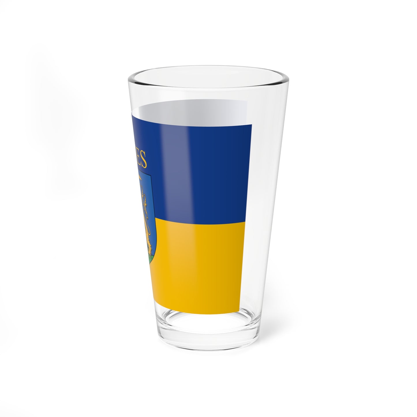 Flag of Heves (Hungary) Pint Glass 16oz