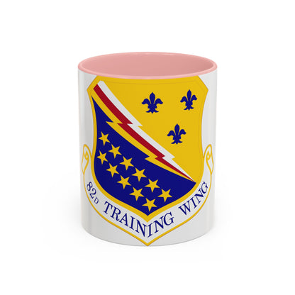 82d Training Wing (U.S. Air Force) Accent Coffee Mug