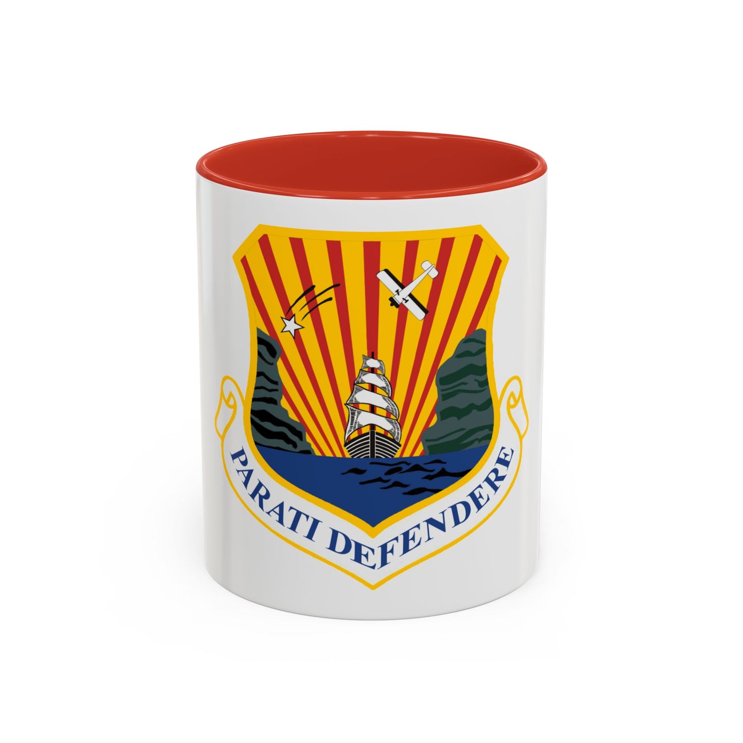 6th Air Mobility Wing (U.S. Air Force) Accent Coffee Mug