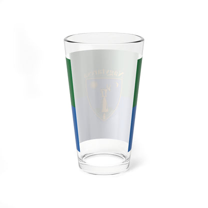 Flag of Nagytarcsa (Hungary) Pint Glass 16oz