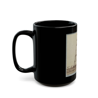 Signal Tower (U.S. Civil War) Black Coffee Mug