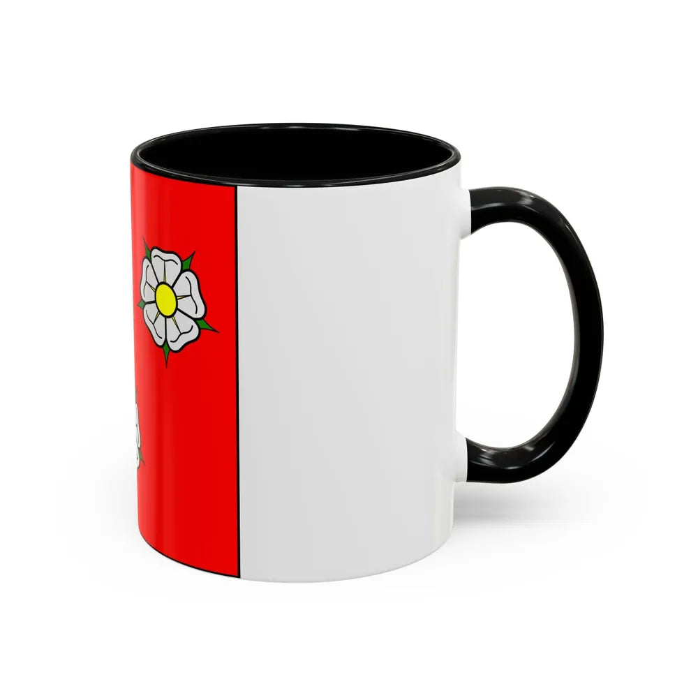 Flag of Autafond Switzerland - Accent Coffee Mug-Go Mug Yourself