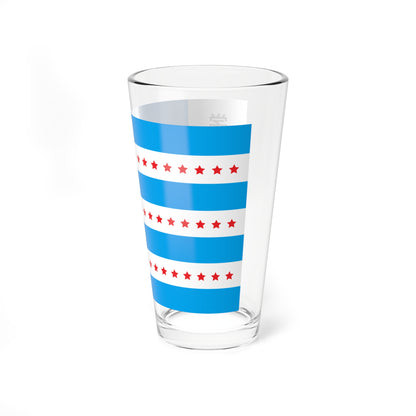 Beijing Students Autonomous Federation Flag Improved (China) Pint Glass 16oz