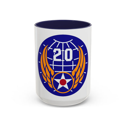 20 Air Force (U.S. Army) Accent Coffee Mug