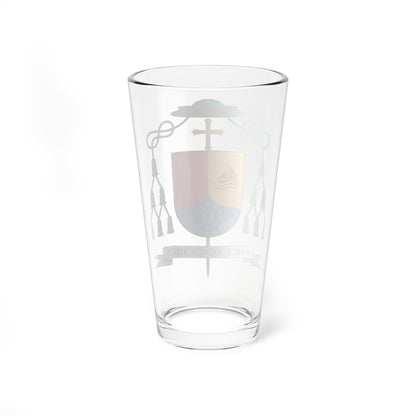 Escudo de Argemiro de Azevedo (Spain) (Coat of Arms) Pint Glass 16oz