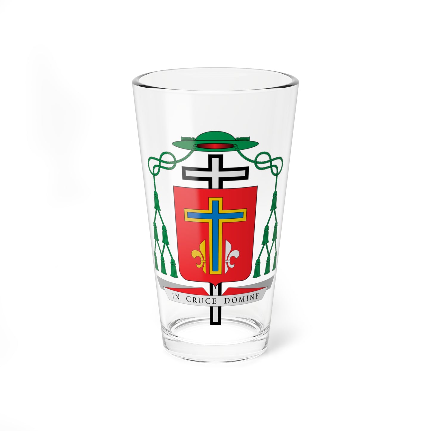 Escudo de Celso Antônio Marchiori (Spain) (Coat of Arms) Pint Glass 16oz