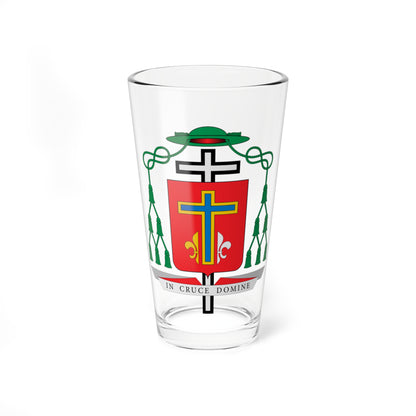 Escudo de Celso Antônio Marchiori (Spain) (Coat of Arms) Pint Glass 16oz