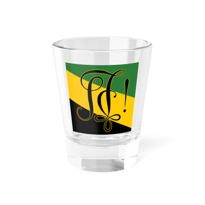 Fahne Schwizerhusli Basiliensis (Switzerland) Shot Glass 1.5oz