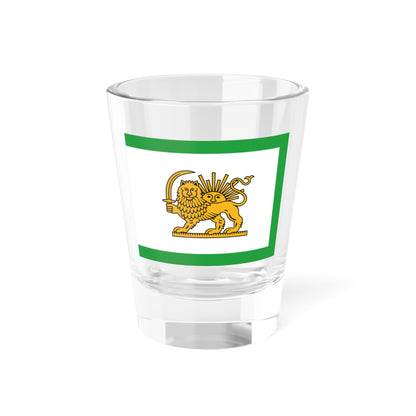 Early 20th Century Qajar Flag (Iran) Shot Glass 1.5oz