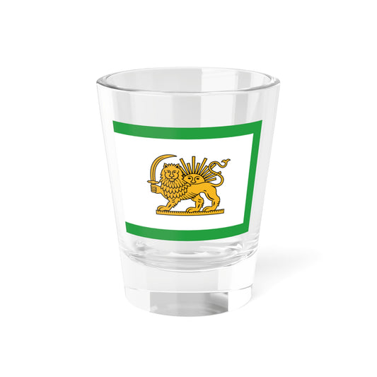 Early 20th Century Qajar Flag (Iran) Shot Glass 1.5oz