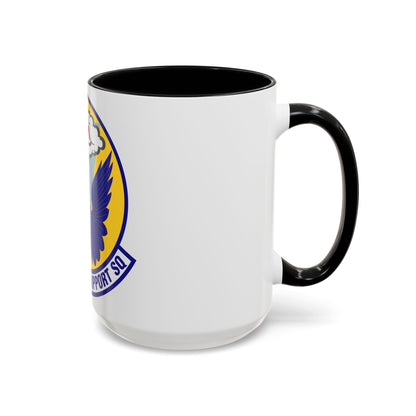 509th Force Support Squadron (U.S. Air Force) Accent Coffee Mug