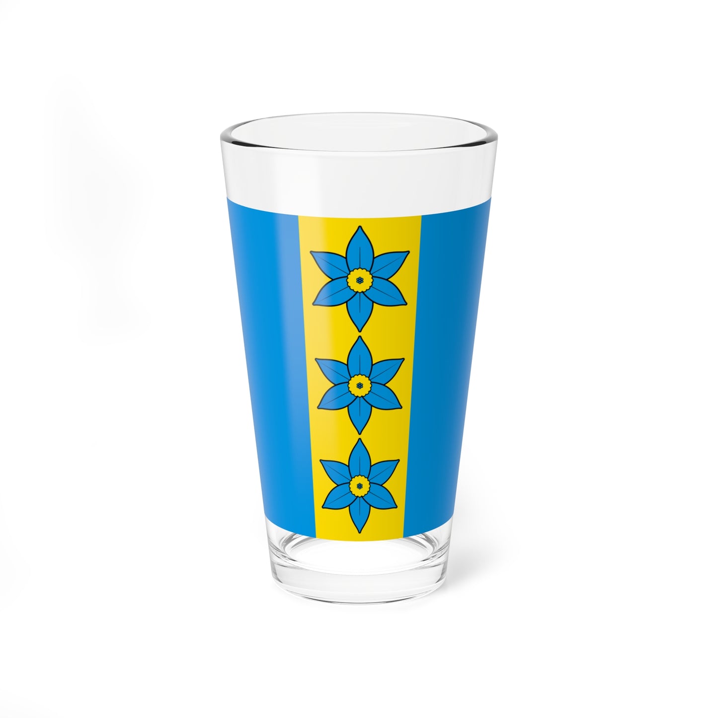 CHE Mellstorf Flag proposal 2 (Switzerland) Pint Glass 16oz