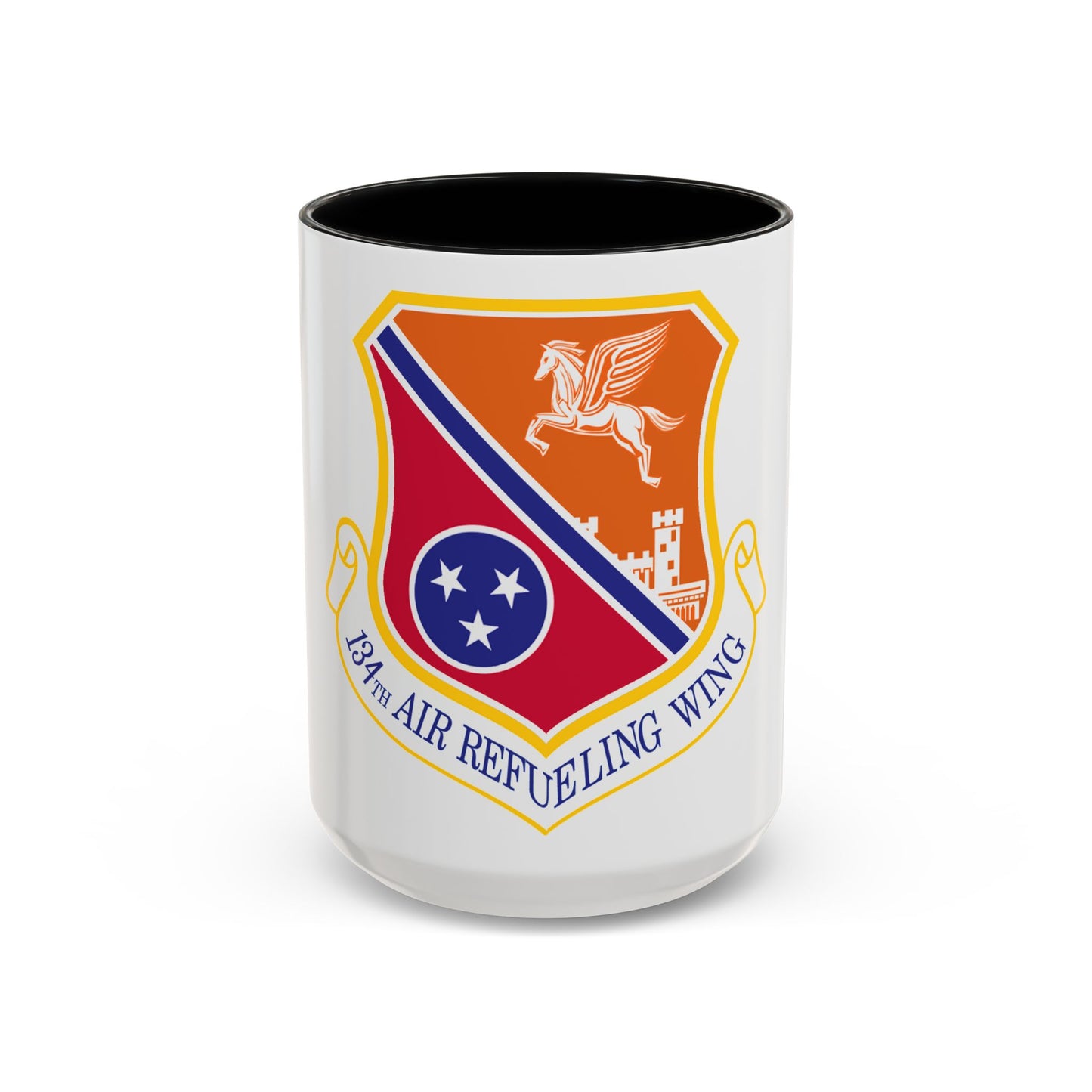 134th Air Refueling Wing (U.S. Air Force) Accent Coffee Mug