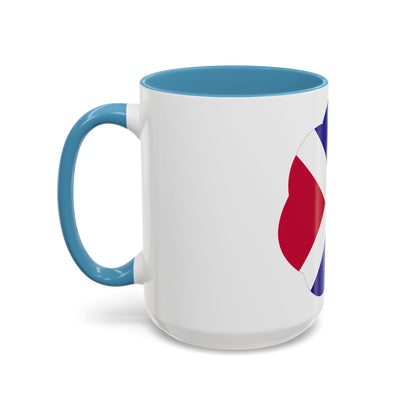 17 Infantry Division (U.S. Army) Accent Coffee Mug
