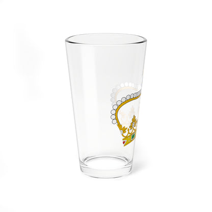 Coroa Real Fechada - três arcos - Portugal (Portugal) (Coat of Arms) Pint Glass 16oz