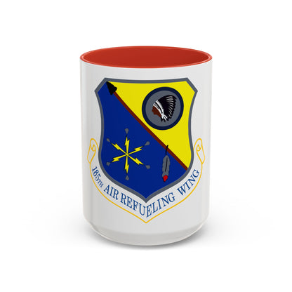 185th Air Refueling Wing (U.S. Air Force) Accent Coffee Mug