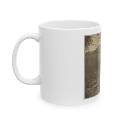 Pontoon Bridge (U.S. Civil War) White Coffee Mug