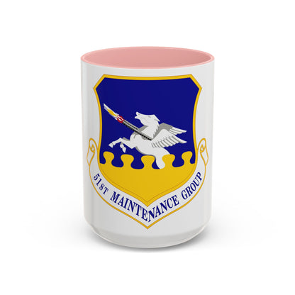 51st Maintenance Group (U.S. Air Force) Accent Coffee Mug