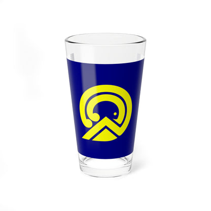 Flag of Awashimaura Niigata (Japan) Pint Glass 16oz