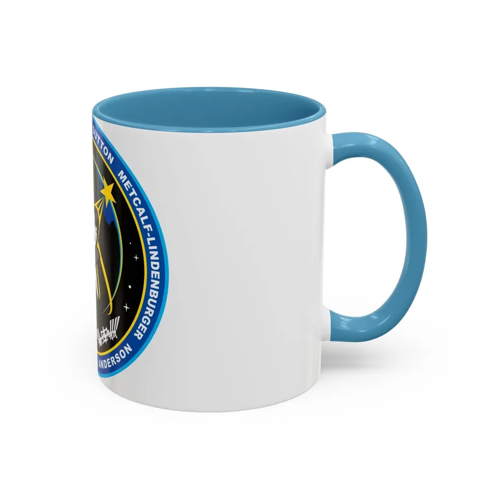 STS 131 (NASA) Accent Coffee Mug-Go Mug Yourself