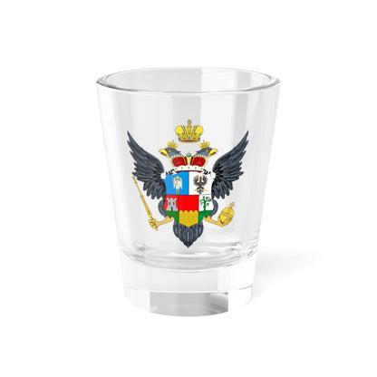 Lesser CoA of 2nd Malorosian collegium (Russia) (Coat of Arms) Shot Glass 1.5oz