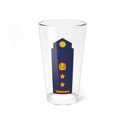 13 Tanzania Air Force COL (Tanzania) (Military Rank) Pint Glass 16oz