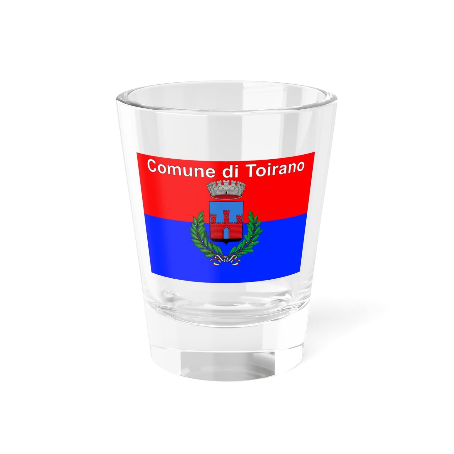 Toirano-Bandiera (Italy) Shot Glass 1.5oz