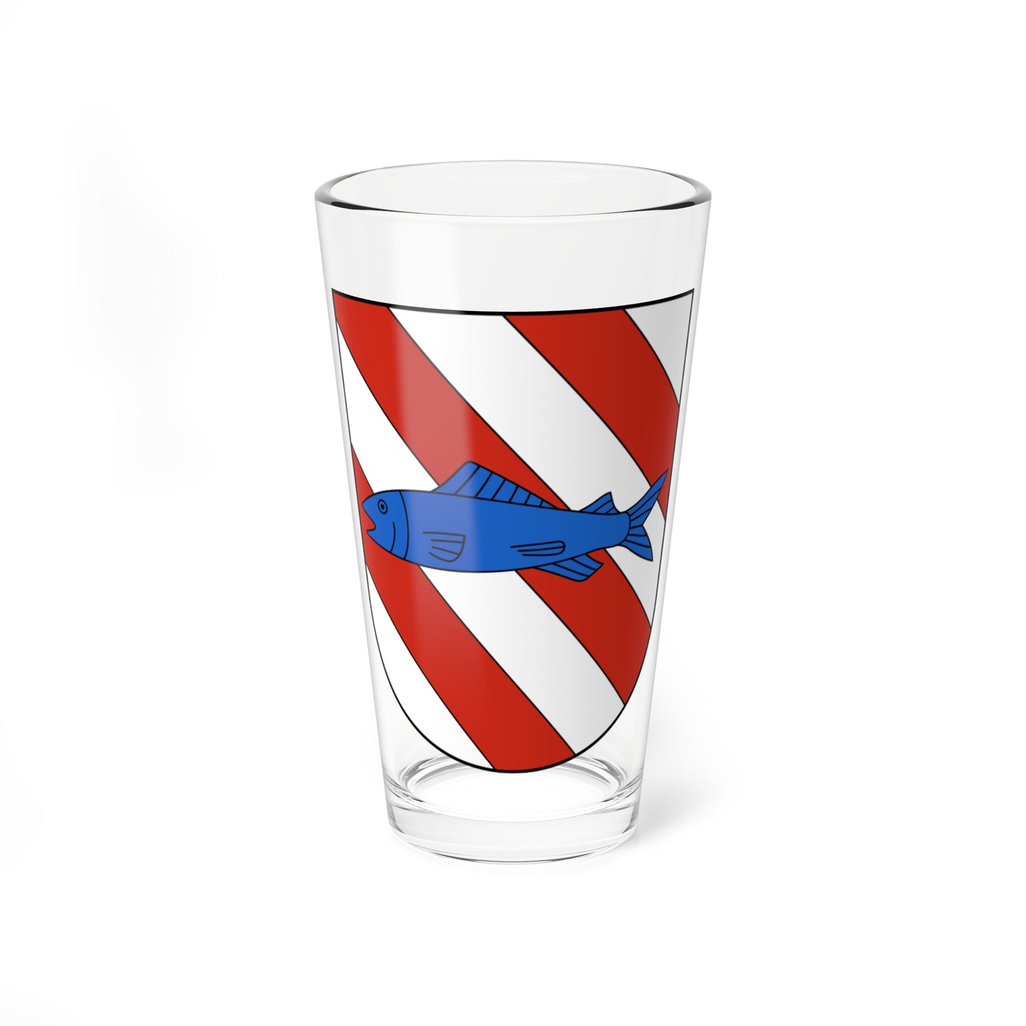 Derendingen-blazon (Switzerland) (Coat of Arms) Pint Glass 16oz