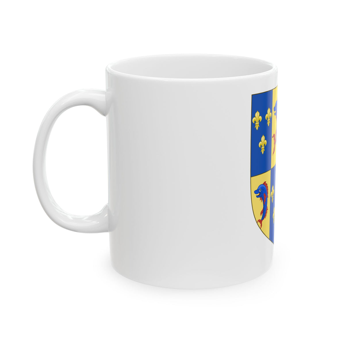 Royal Arms of the Kingdom of Scotland (1558) - White Coffee Mug