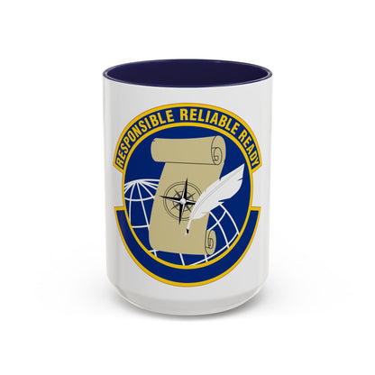 764 Enterprise Sourcing Squadron AFMC (U.S. Air Force) Accent Coffee Mug