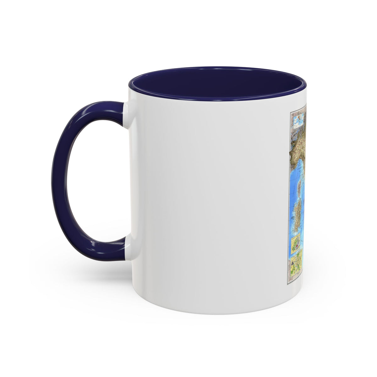 Italy (1995) (Map) Accent Coffee Mug