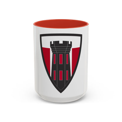 176 Engineer Brigade (U.S. Army) Accent Coffee Mug