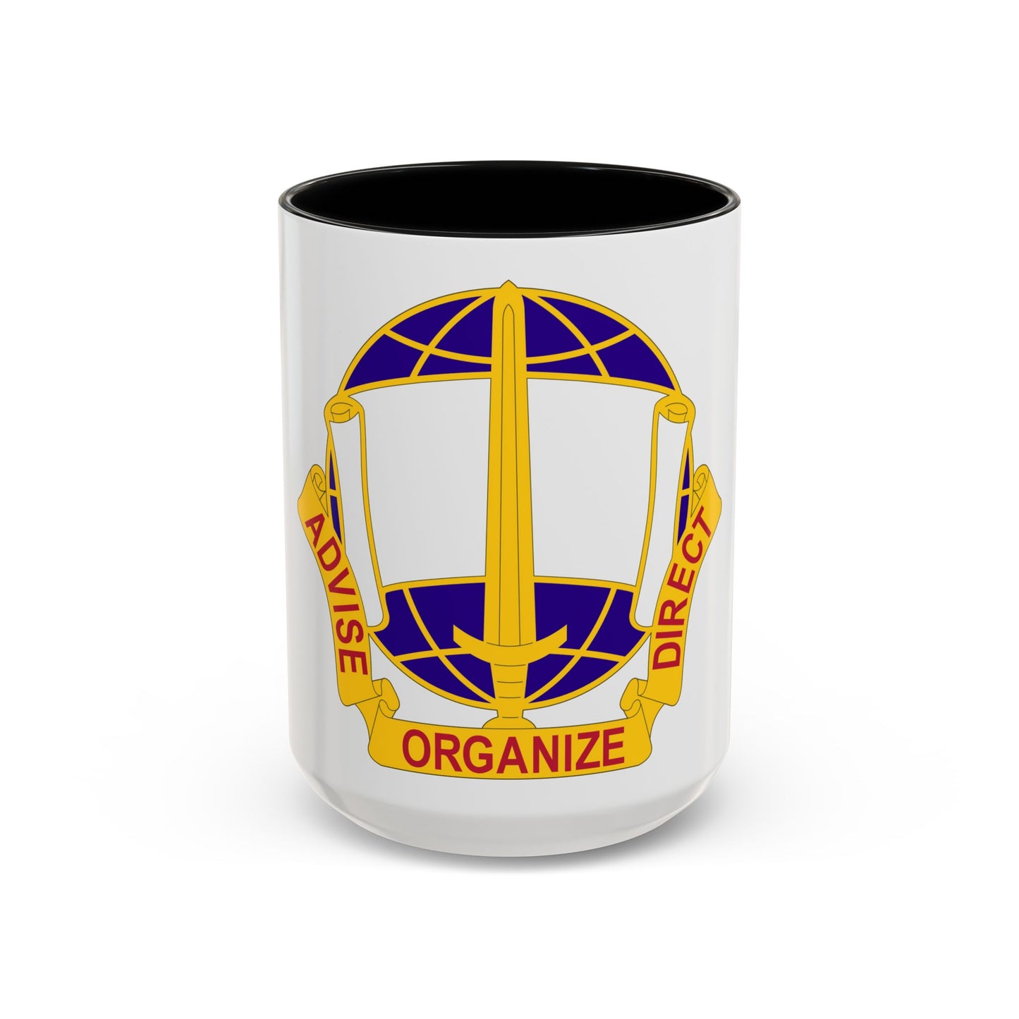 308 Civil Affairs Brigade 2 (U.S. Army) Accent Coffee Mug