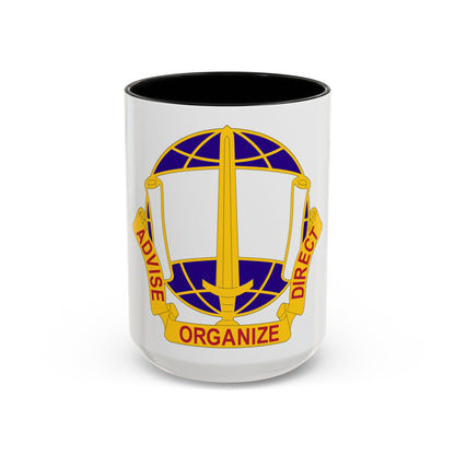 308 Civil Affairs Brigade 2 (U.S. Army) Accent Coffee Mug