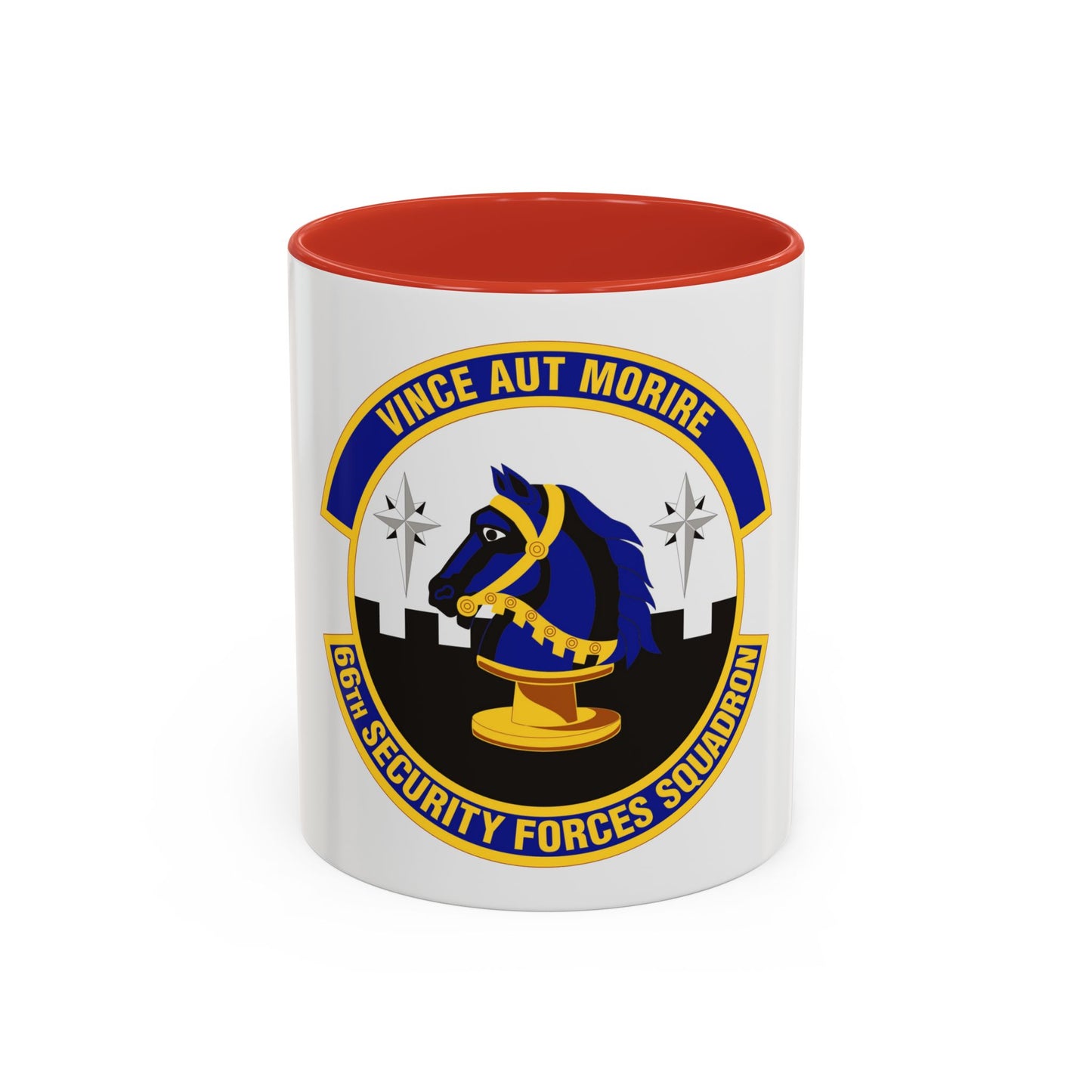 66th Security Forces Squadron (U.S. Air Force) Accent Coffee Mug
